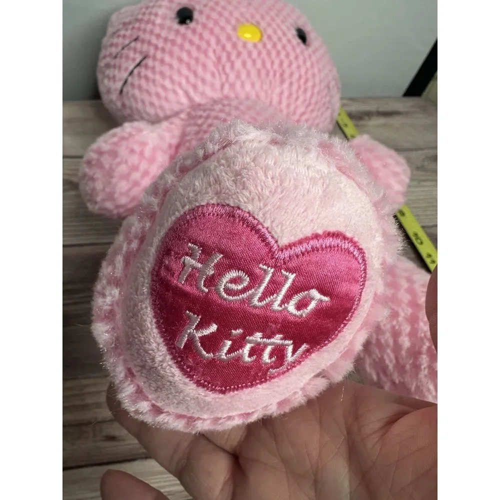 Build‎ A Bear Workshop Sanrio Hello Kitty Pink Waffle Plush No Bow 18